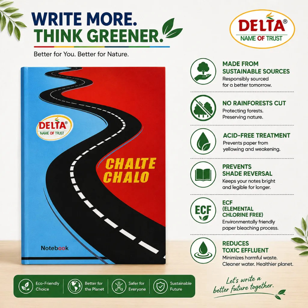 Delta A5 Ruled Notebook Pack of 10 (3).webp