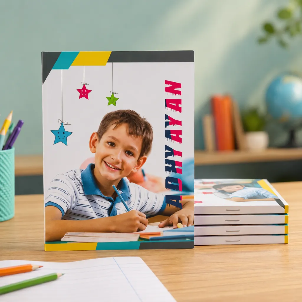Delta English Practical Notebook Pack of 5 – 120 Pages – Four Line & Plain English Practice Notebook.webp