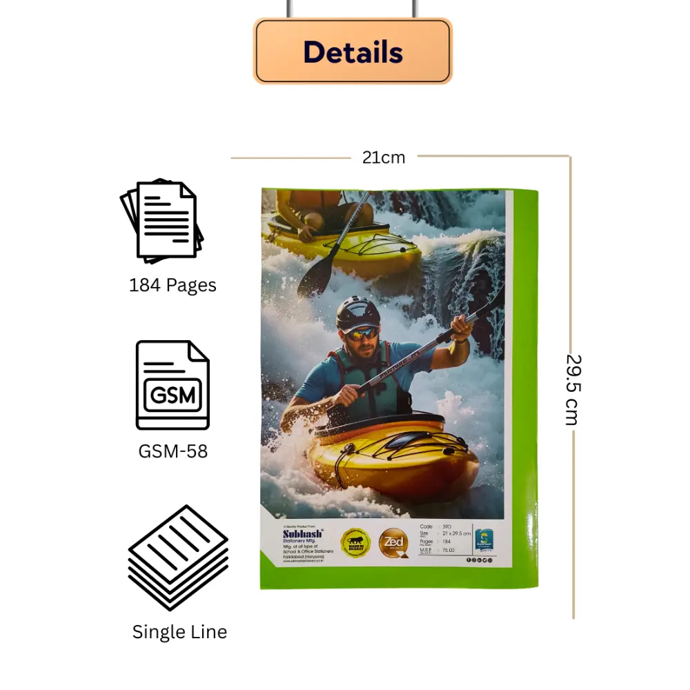 A4 Notebooks – Pack of 2 – 184 Ruled Pages – Soft Cover (4).webp