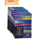  The Champ A4 Notebooks - Pack of 6 - 120 Pages Each - Soft Cover
