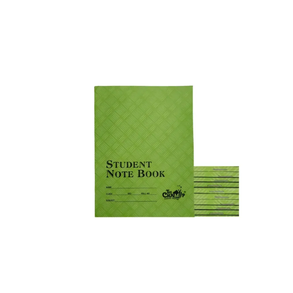 [SGS662] The Champ A5 Notebook – Pack of 6 – 120 Pages Each – Soft Cover – Ideal for Students & Daily Writing