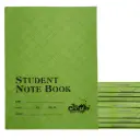  The Champ A5 Notebooks -Pack of 6 -120 Pages Each - Soft Cover 