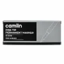 Camlin Black Fine Tip Permanent Markers – Pack of 10 