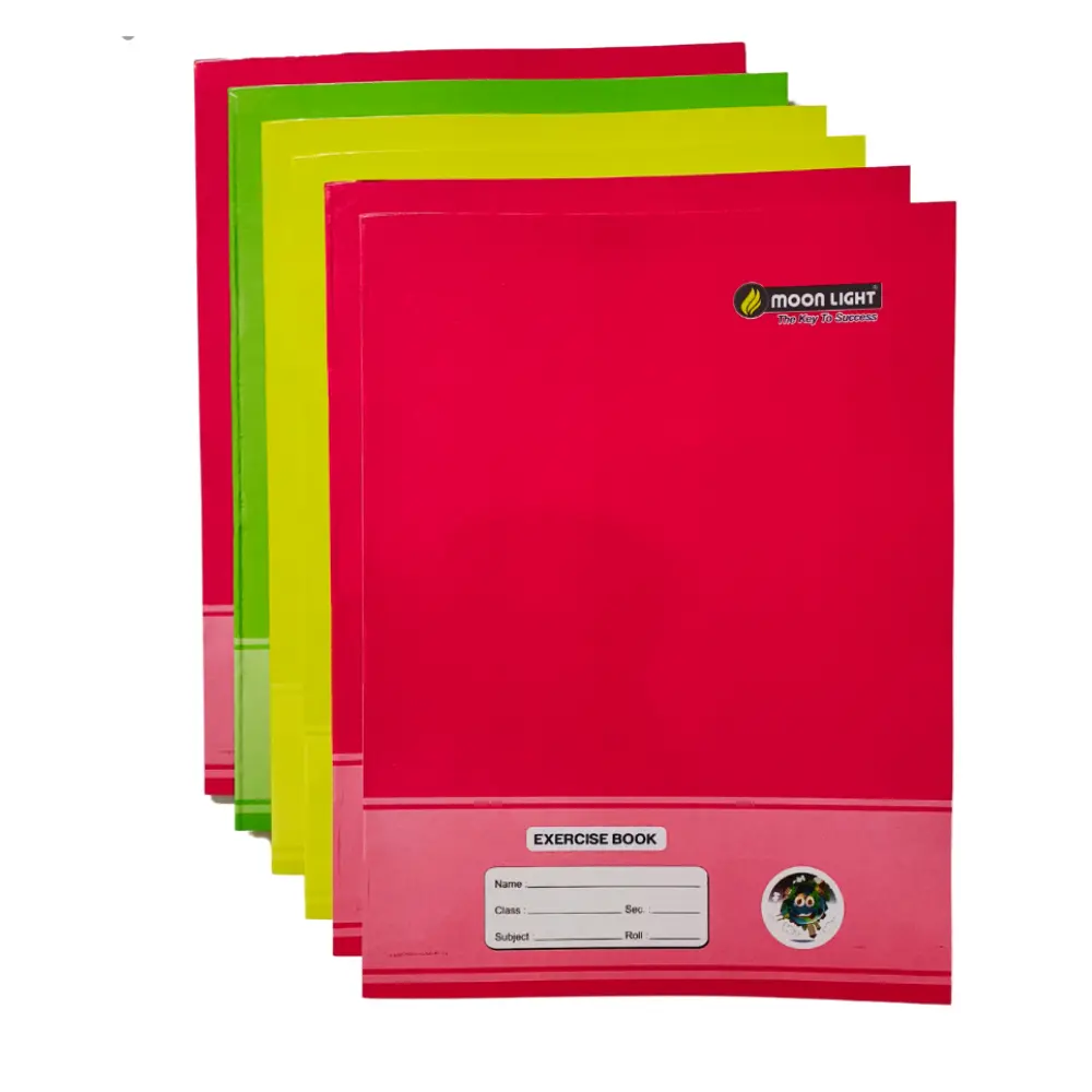 [GS814] MoonLight A5 Notebooks Pack of 6 – 200 Pages Each  