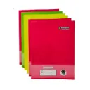 MoonLight A5 Notebooks Pack of 6 – 200 Pages Each – Soft Cover Premium Paper
