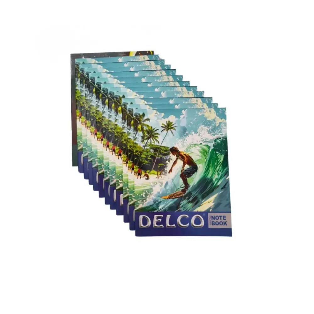 [SGS816] Delco A5 Notebooks Pack of 12 – 80 Pages Each  