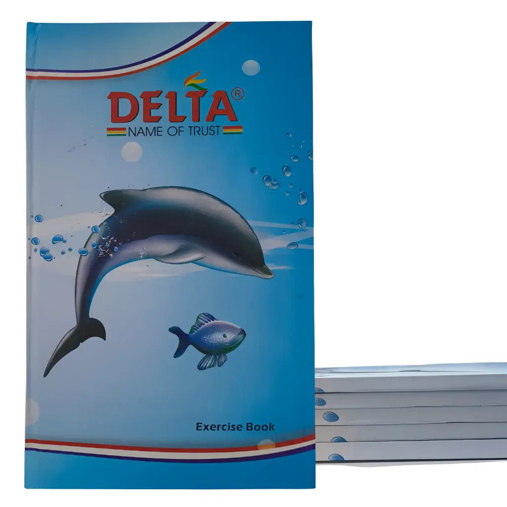 [GS820] Big Size Long A4 Notebook – Hard Cover – 528 Ruled Pages 