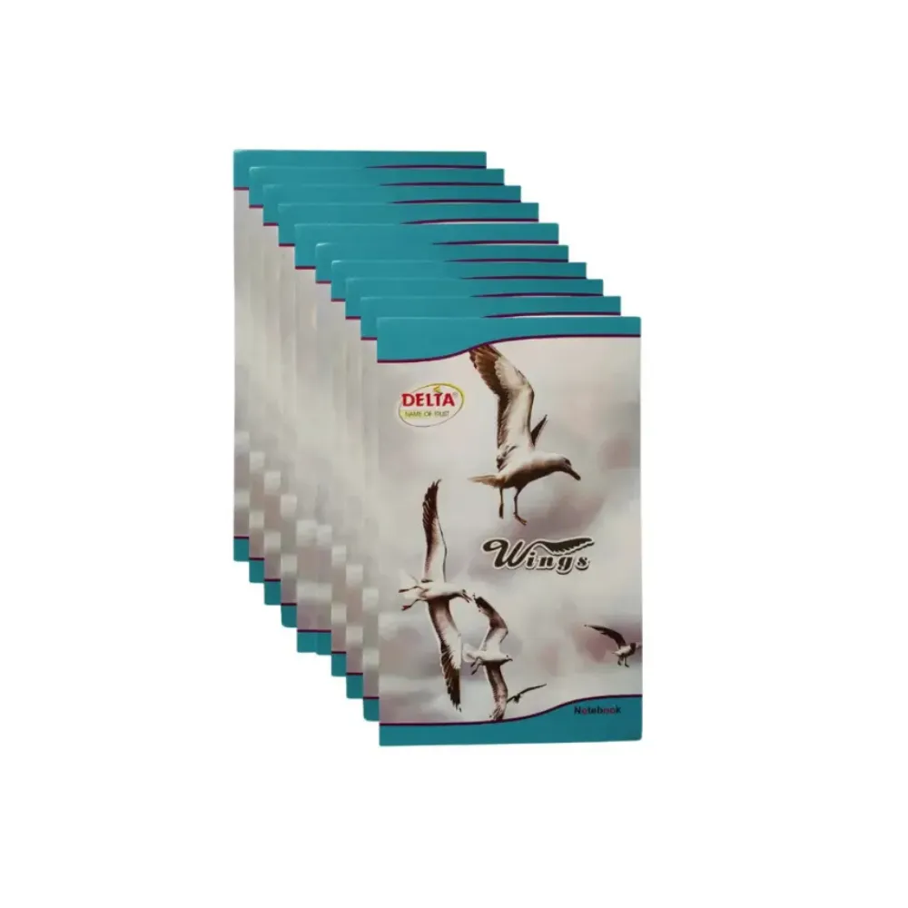 Regular Register (Pack of 10) 80 Ruled Pages Soft Cover 