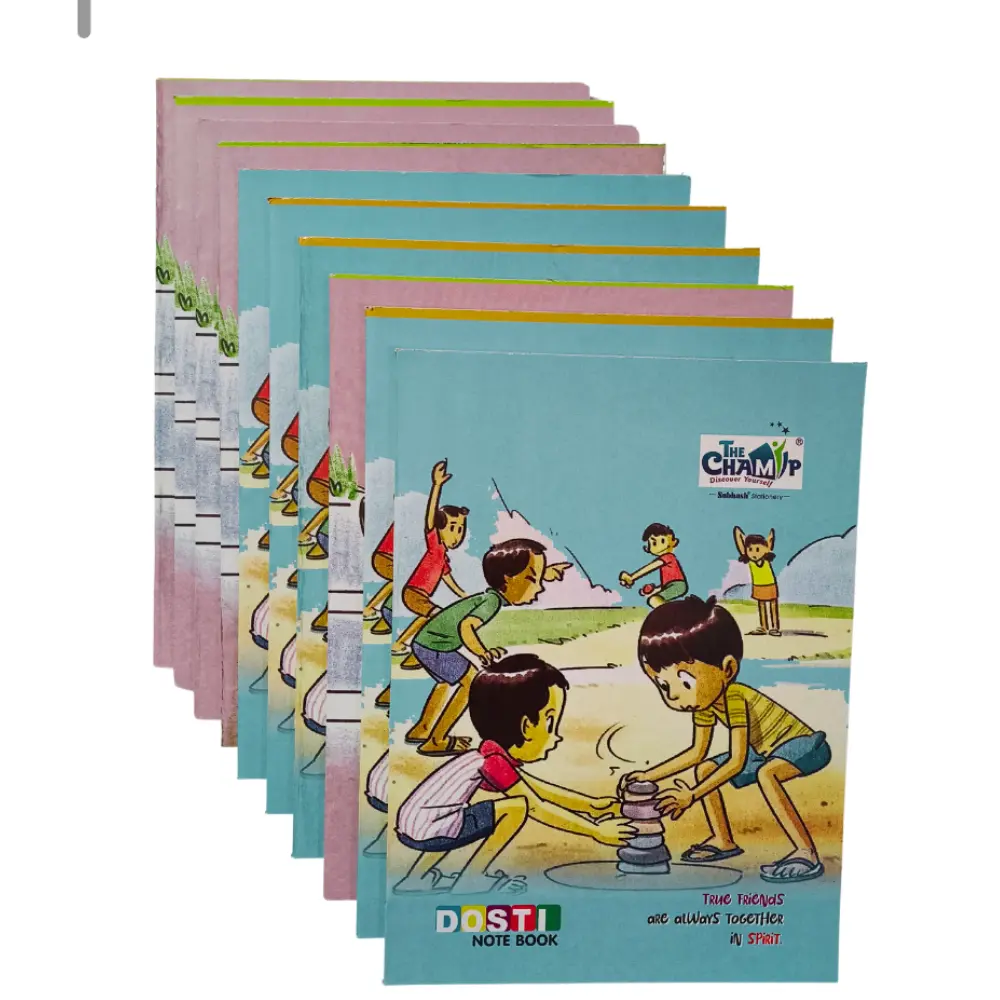 [SGS832] A5 Single Line Notebooks (Pack of 10) 84 Pages – Soft Cover 