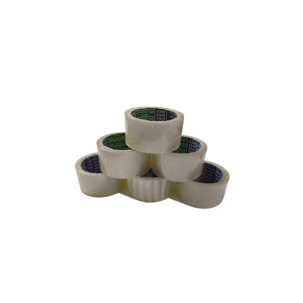 [GS834] Premium BOPP Tape – 2″ x 35 M – Transparent – Pack of 6 Strong Adhesive Rolls