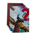 Delta A4 Notebook – Pack of 6 – 132 Ruled Pages Each – Soft Cover for Students & Office
