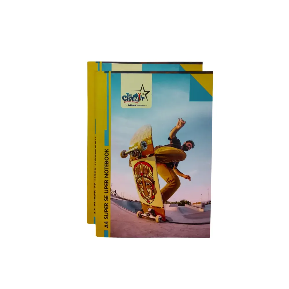 A4 Notebooks – Pack of 2 – 184 Ruled Pages – Soft Cover 