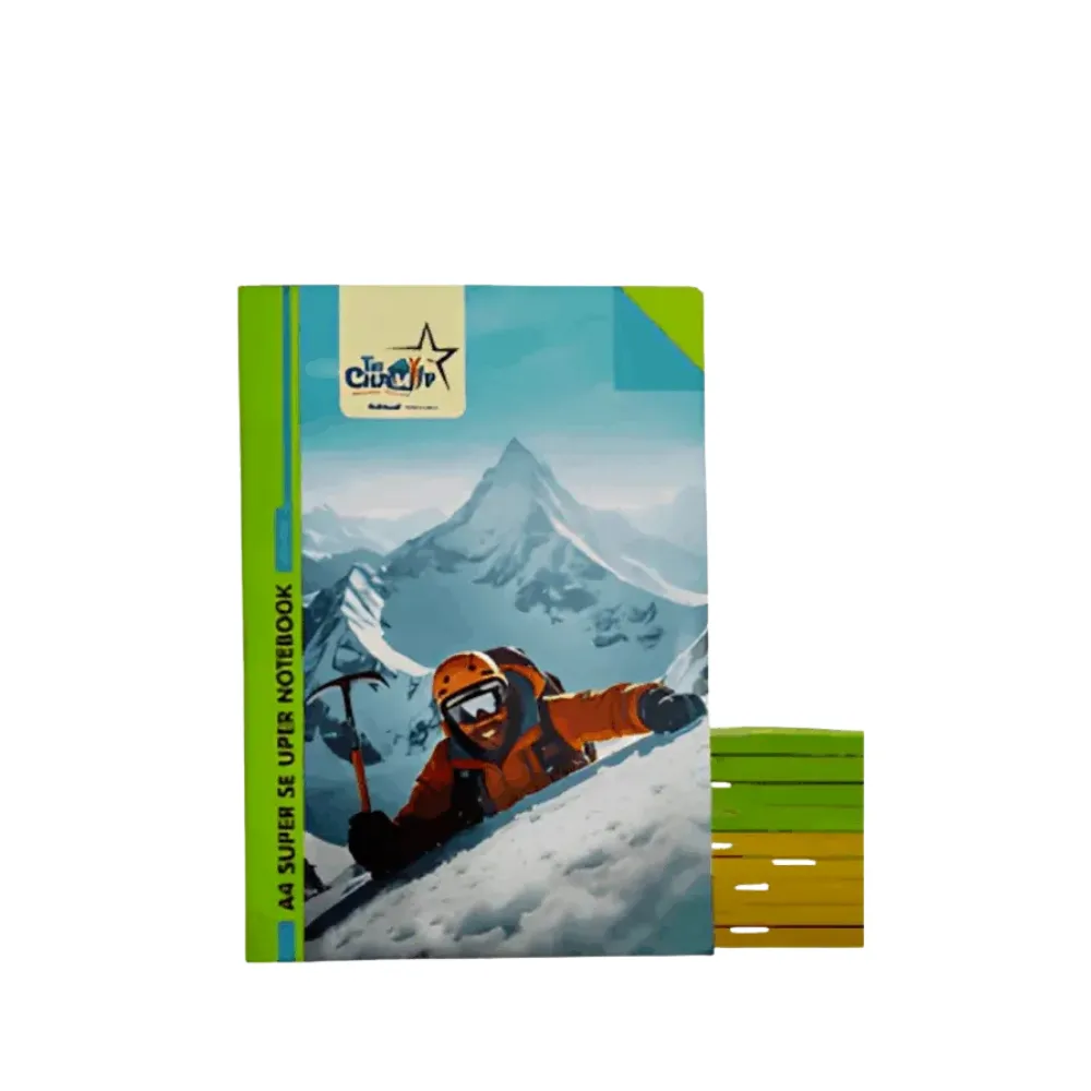 Champ A4 Notebook – Pack of 10 – 184 Ruled Pages Each – Soft Cover for Students & Office