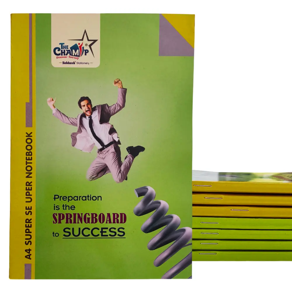 [SGS671] A4 Notebooks – Pack of 8 – 220 Ruled Pages – Soft Cover 