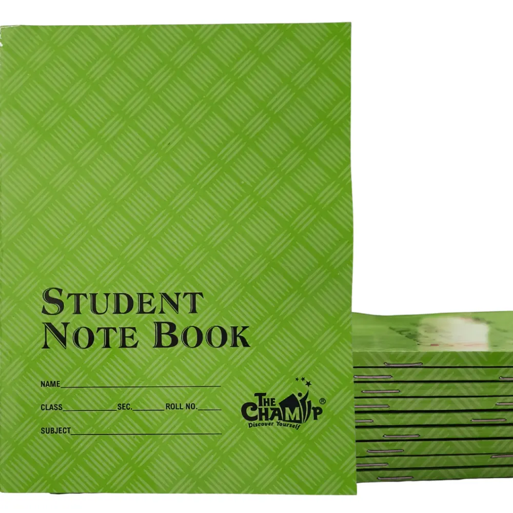 [SGS662-2] A5 Single Line Notebooks – Pack of 10 – 120 Pages – Soft Cover 