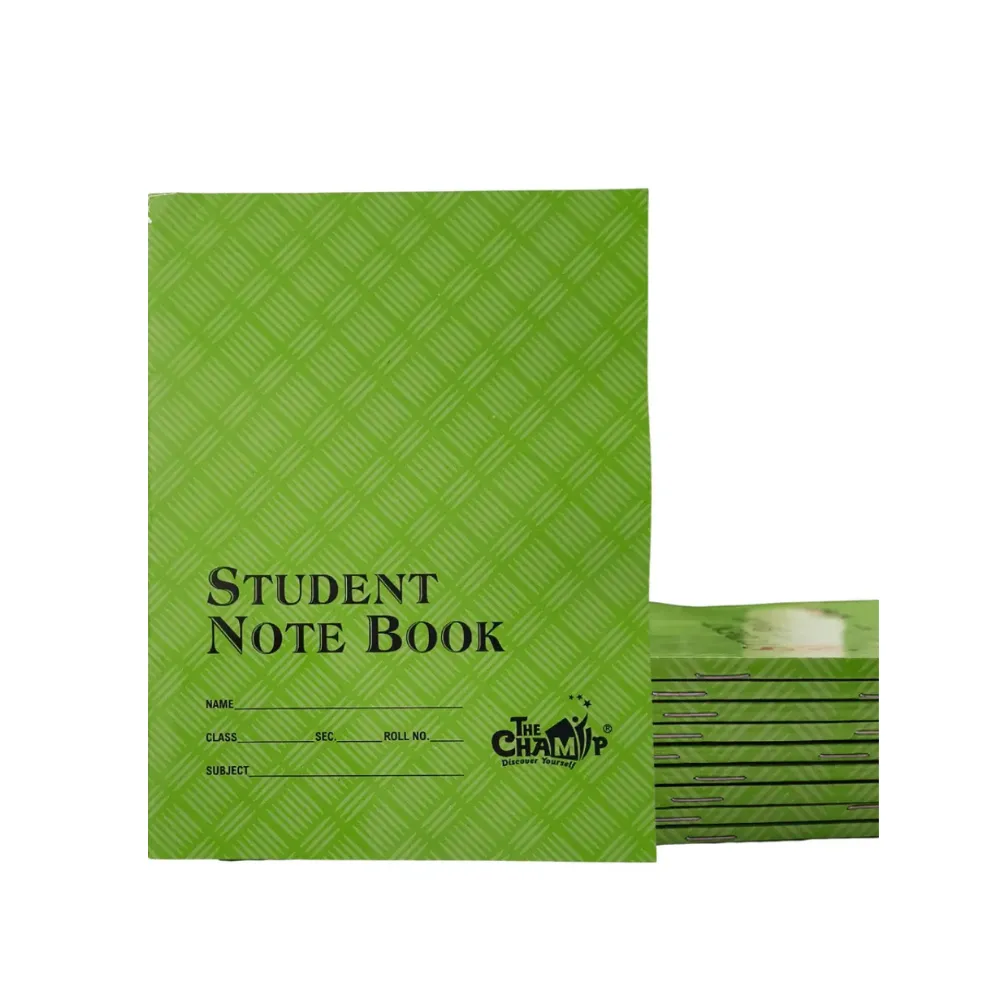 [SGS662-2] The Champ A5 Notebook Pack of 10 – 120 Ruled Pages Each – Soft Cover for Students