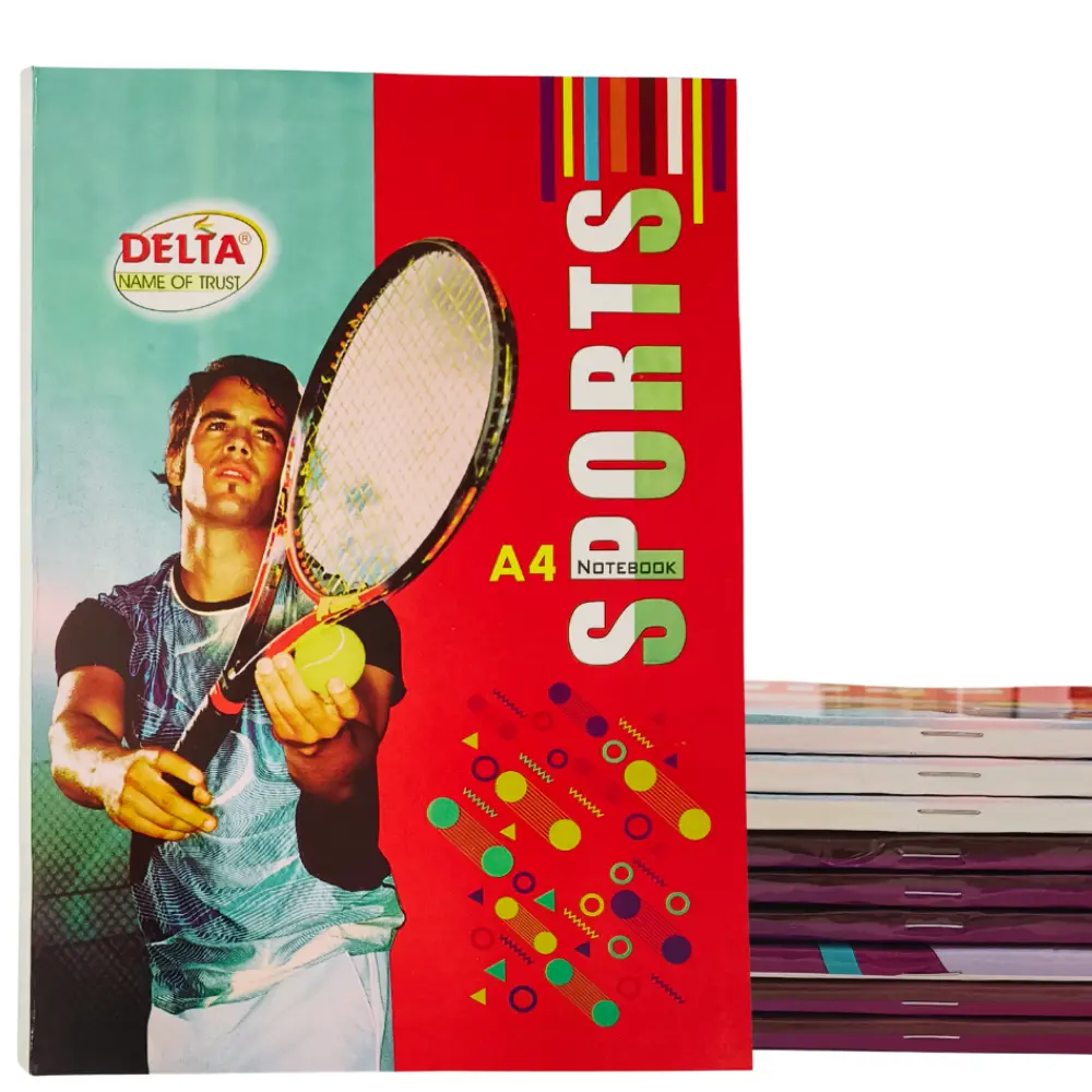 [GS822-2] A4 Notebooks – Pack of 10 – 160 Ruled Pages – Soft Cover 