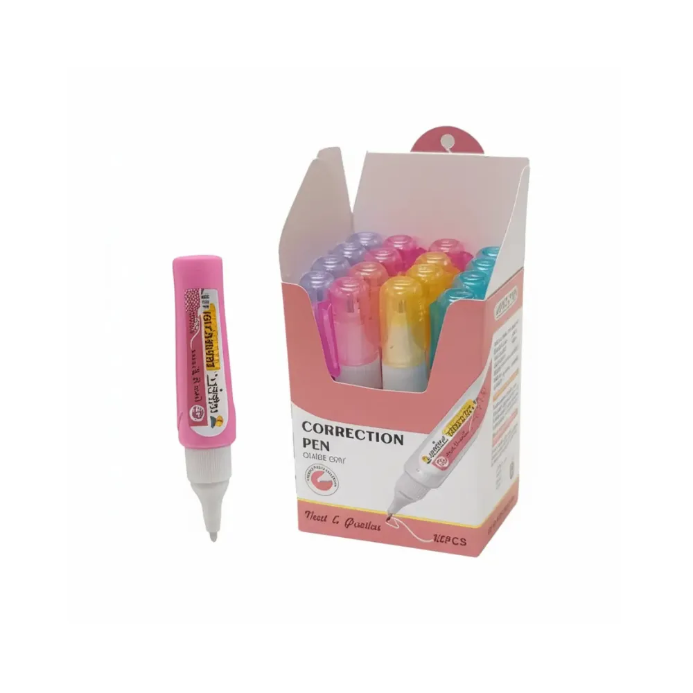 [GS851] Correction Whitener Pen Set of 12 – Quick Dry Fine Tip Correction Pens