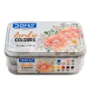 DOMS Acrylic Colours Set of 6 Shades – Multicolor Acrylic Paint for Art & Craft