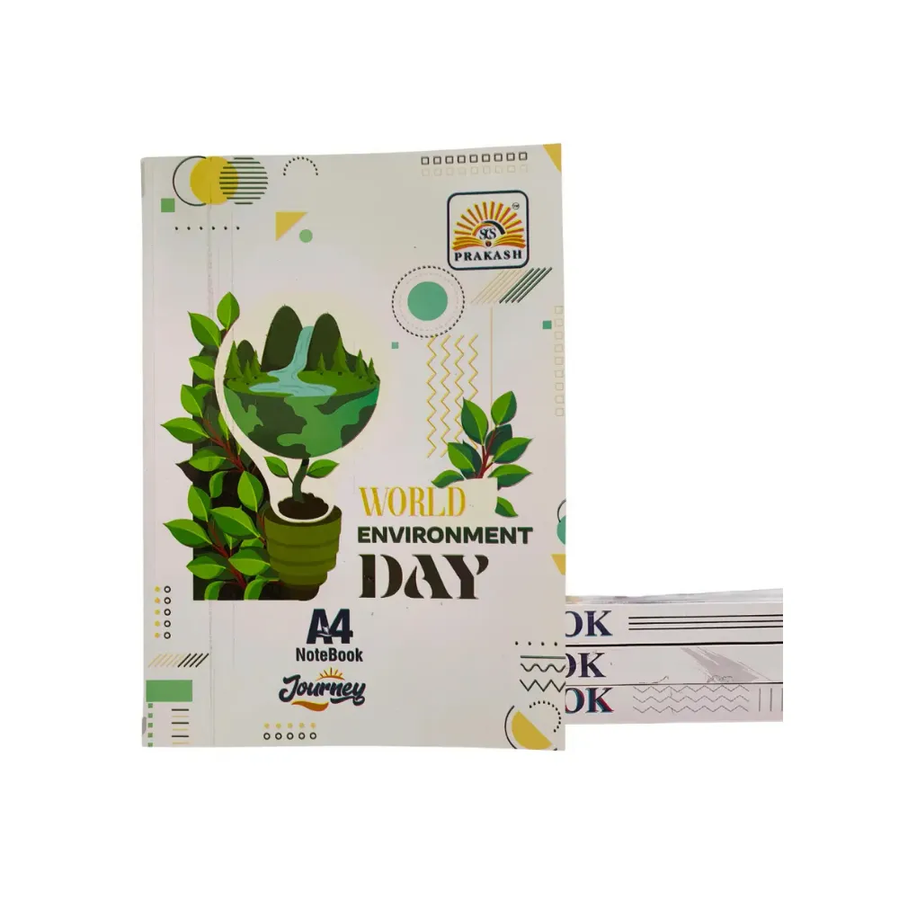 [PGS094] A4 Notebook Set – Pack of 3 – 280 Ruled Pages Each – Soft Cover