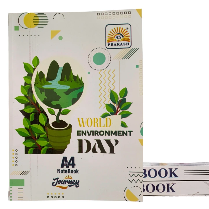 [PGS094] Prakash A4 Notebook Pack of 3 – 280 Ruled Pages Each – Soft Cover Writing Notebooks