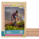 A4 Notebooks for Students – Pack of 6 – 148 Ruled Pages – Soft Cover 