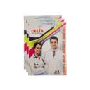 Delta A4 Rough Notebook Pack of 3 – 280 Ruled Pages Each – Soft Cover Perfect Binding