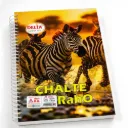 Delta A4 Unruled Spiral Notebook – 400 Pages – Soft Cover for School & Office Use