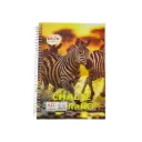 Delta A4 Unruled Spiral Notebook – 400 Pages – Soft Cover for School & Office Use
