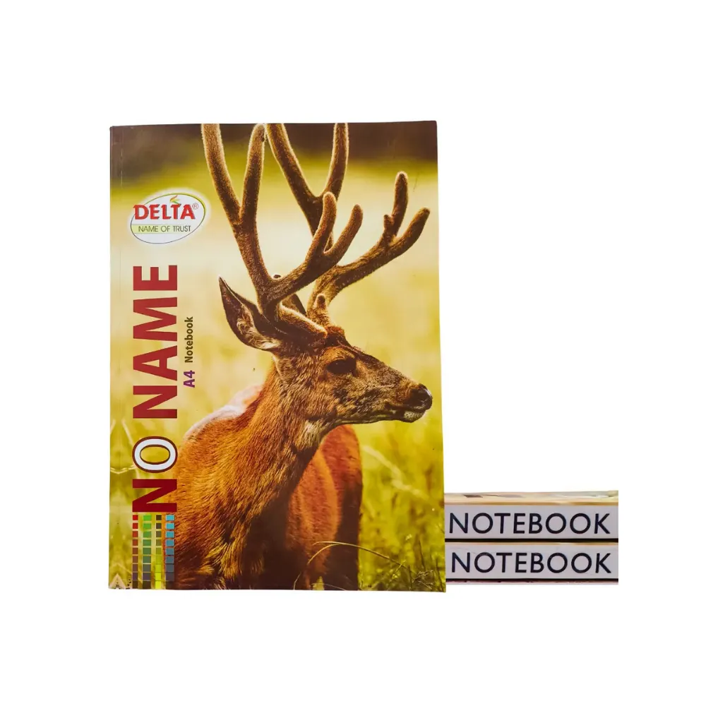 Delta A4 Notebook Pack of 3 – 312 Ruled Pages Each – Soft Cover Writing Notebooks
