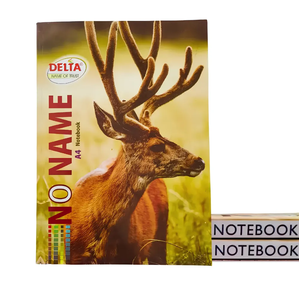 [GS823-3] Delta A4 Notebook Pack of 3 – 312 Ruled Pages Each – Soft Cover Writing Notebooks