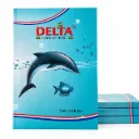 Delta Fish School Notebook – Pack of 4 – 96 Ruled Pages – Soft Cover Student Notebook