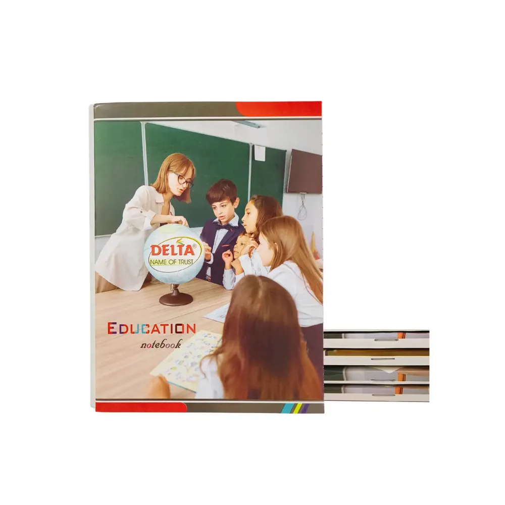 Delta 3 in 1 A5 Notebook Pack of 5 – 176 Pages Each – English Hindi Maths Student Notebook
