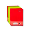 Single Line Notebook - Pack of 6 NoteBooks - 80 Ruled Pages - A5 Size - 18cm x 24 cm Approx - Soft Cover 