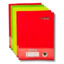 Single Line Notebook - Pack of 6 NoteBooks - 80 Ruled Pages - A5 Size - 18cm x 24 cm Approx - Soft Cover 