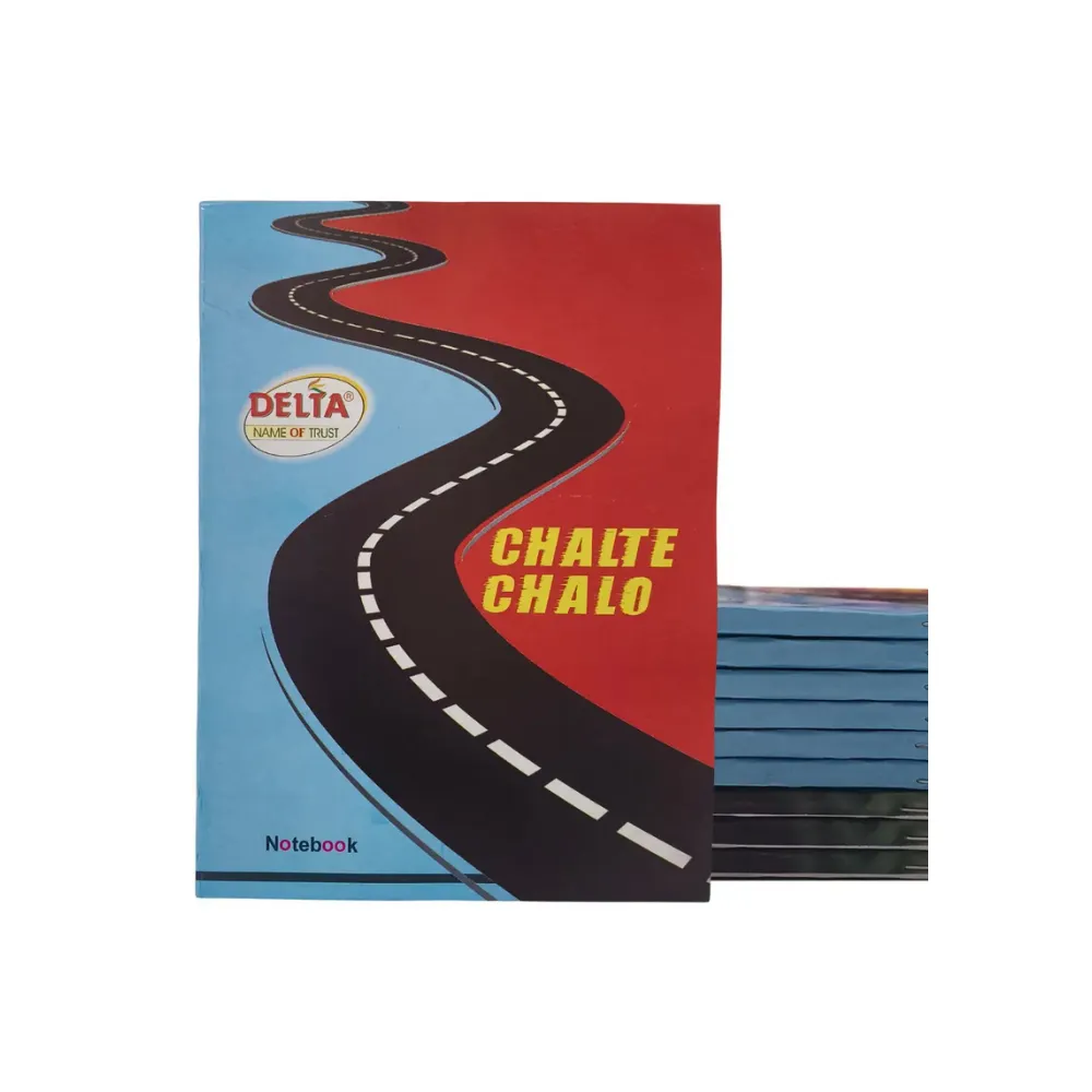 Delta A5 Ruled Notebook Pack of 10 – 84 Pages Each – Soft Cover Student Notebook