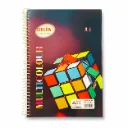 Delta A4 Spiral Notebook – 424 Ruled Pages – Soft Cover Wire Bound Writing Notebook