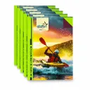 The Champ A4 Notebook Pack of 5 – 184 Ruled Pages – Soft Cover Student Writing Notebook