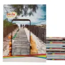 Delta A5 Notebook Combo Set – 10 Hindi Notebooks + 5 English Notebooks + 5 Math Notebooks – 84 Pages Each – Multi-color Pack of 20