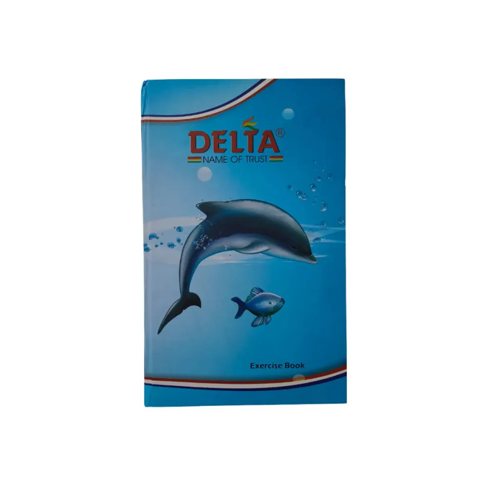 Delta A4 Long Notebook – Hard Cover – 336 Ruled Pages – 65 GSM Writing Notebook