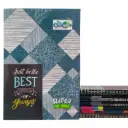 Single Line Notebook -  Pack of 6 Note Books - 136 Ruled Pages - A4 Size - 21 cm x 29 cm Approx - Soft Cover 