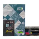 The Champ A4 Single Line Notebook Pack of 6 – 136 Ruled Pages – Soft Cover Writing Notebook