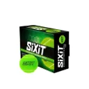 Sixit Lite Cricket Tennis Balls Pack of 6 – Lightweight Bouncy Tennis Balls for Practice