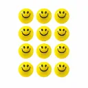Soft Yellow Smiley Balls Pack of 12 – Squeezable Stress Relief Smile Balls