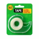 Invisible Magic Tape with Refillable Dispenser – Writable Hand-Tearable Office Tape (1.9 cm x 25.4 m)