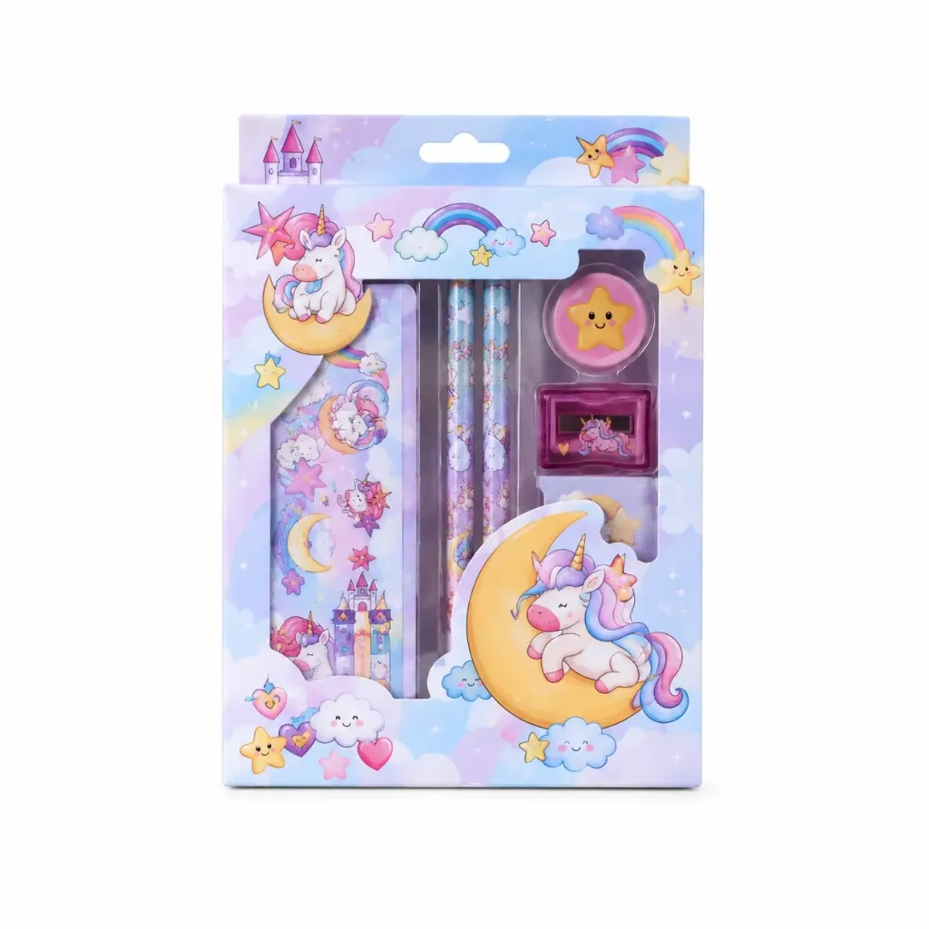 DOMS Unicorn Kit – Creative Unicorn-Themed Stationery Kit for Drawing, Writing & Gifting