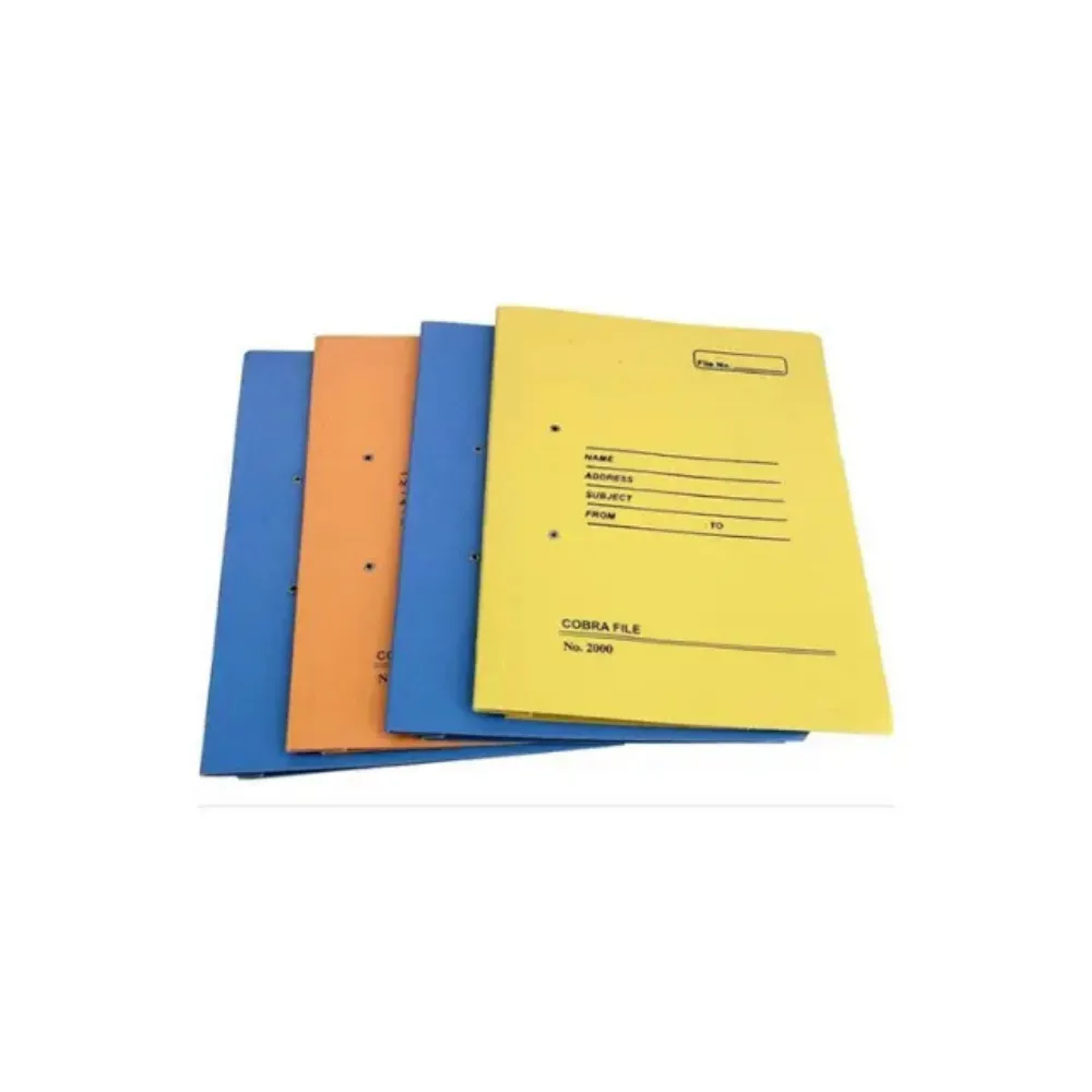 Special Cobra File Pack of 10 – Durable Document Organizer with Strong Clip