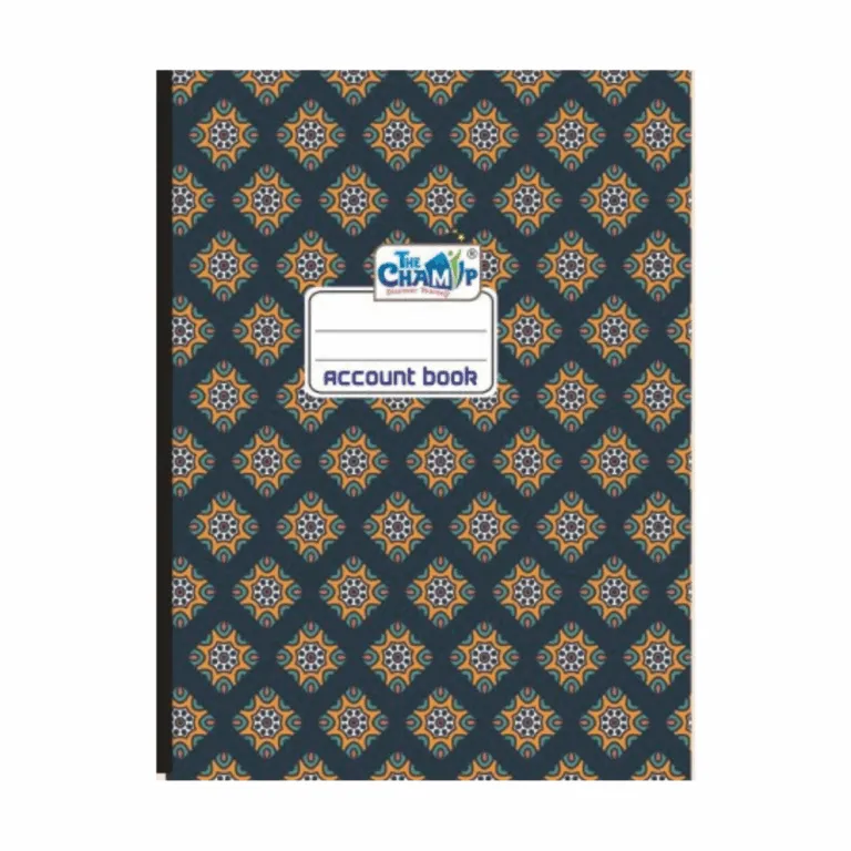 The Champ Half Index White Rexin Register 