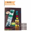 A4 Notebooks – Pack of 10 – 132 Ruled Pages – Soft Cover 