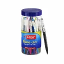 Flair Ezee Click Ball Pen Jar Pack of 25 – Retractable Smooth Writing Pens